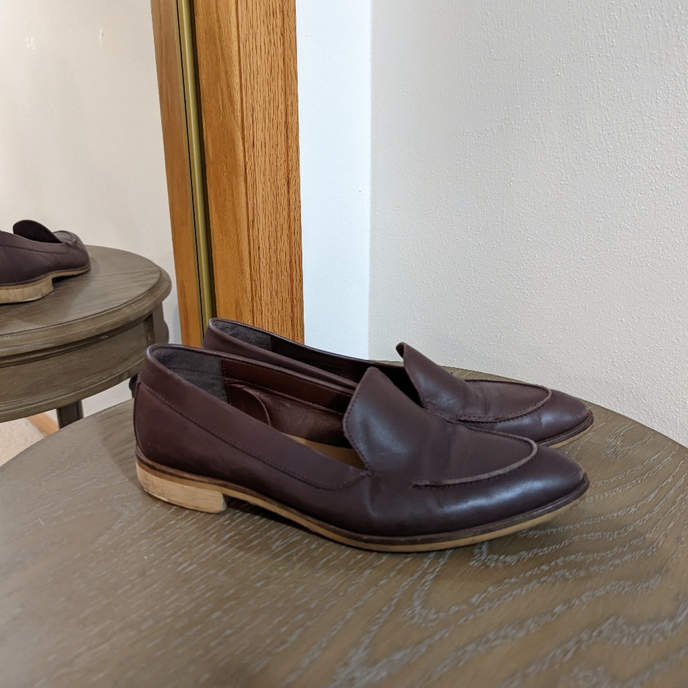 Everlane Dark Brown Loafers Work Professional Attire Size 8 Women